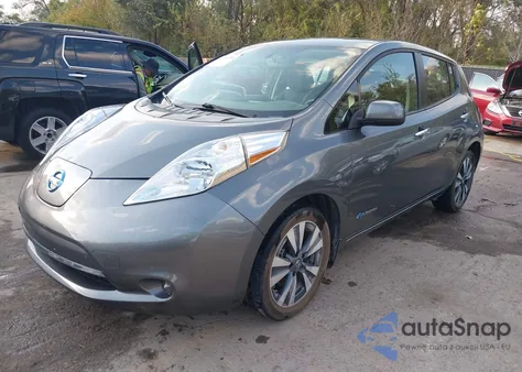 2017 Nissan Leaf Sv z USA, uszkodzony, nr VIN 1N4BZ0CPXHC305884
